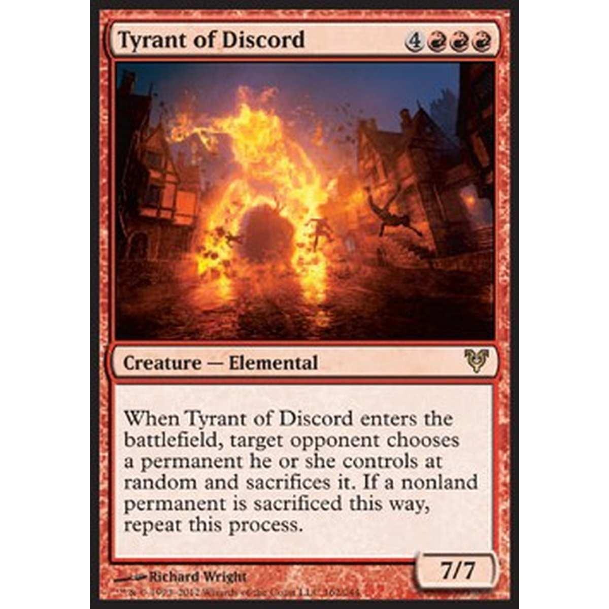 Tyrant of Discord - Tiranno della Discordia - [AVR] [NM]