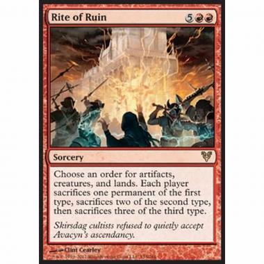 Rite of Ruin - Rituale della Rovina - [AVR] [NM]