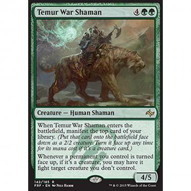 Temur War Shaman - Sciamano di Guerra Temur - [FRF] [NM]