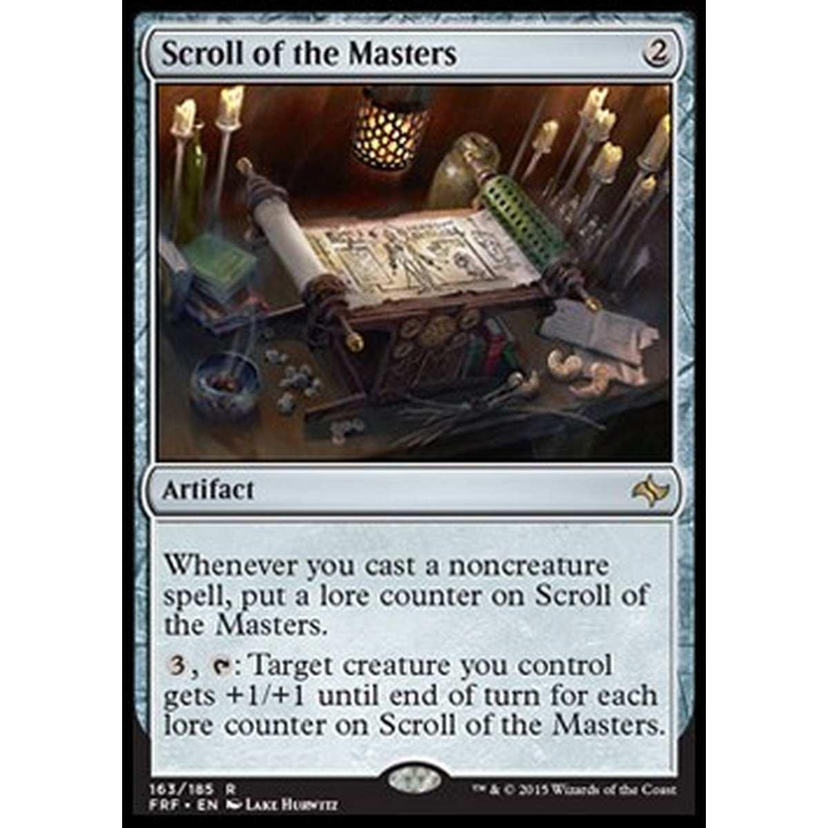 Scroll of the Masters - Pergamena dei Maestri - [FRF] [NM]