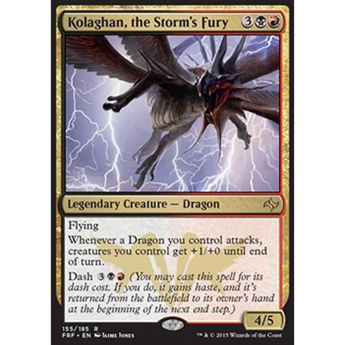 Kolaghan, the Storm's Fury - Kolaghan, la Furia della Tempesta - [FRF] [NM]