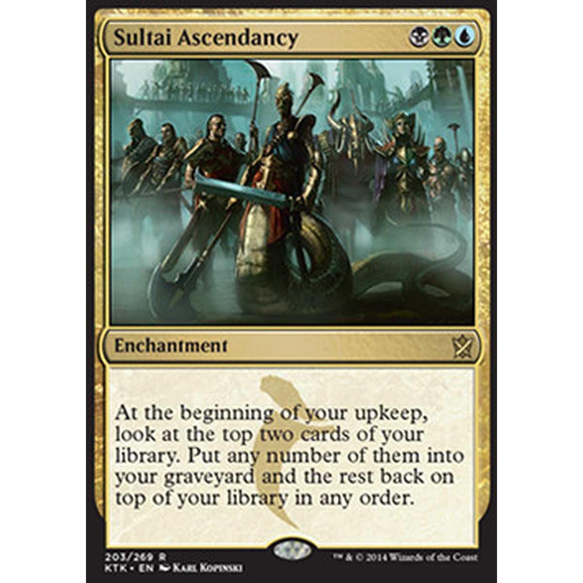 Sultai Ascendancy - Autorit  Sultai - [KTK] [NM]
