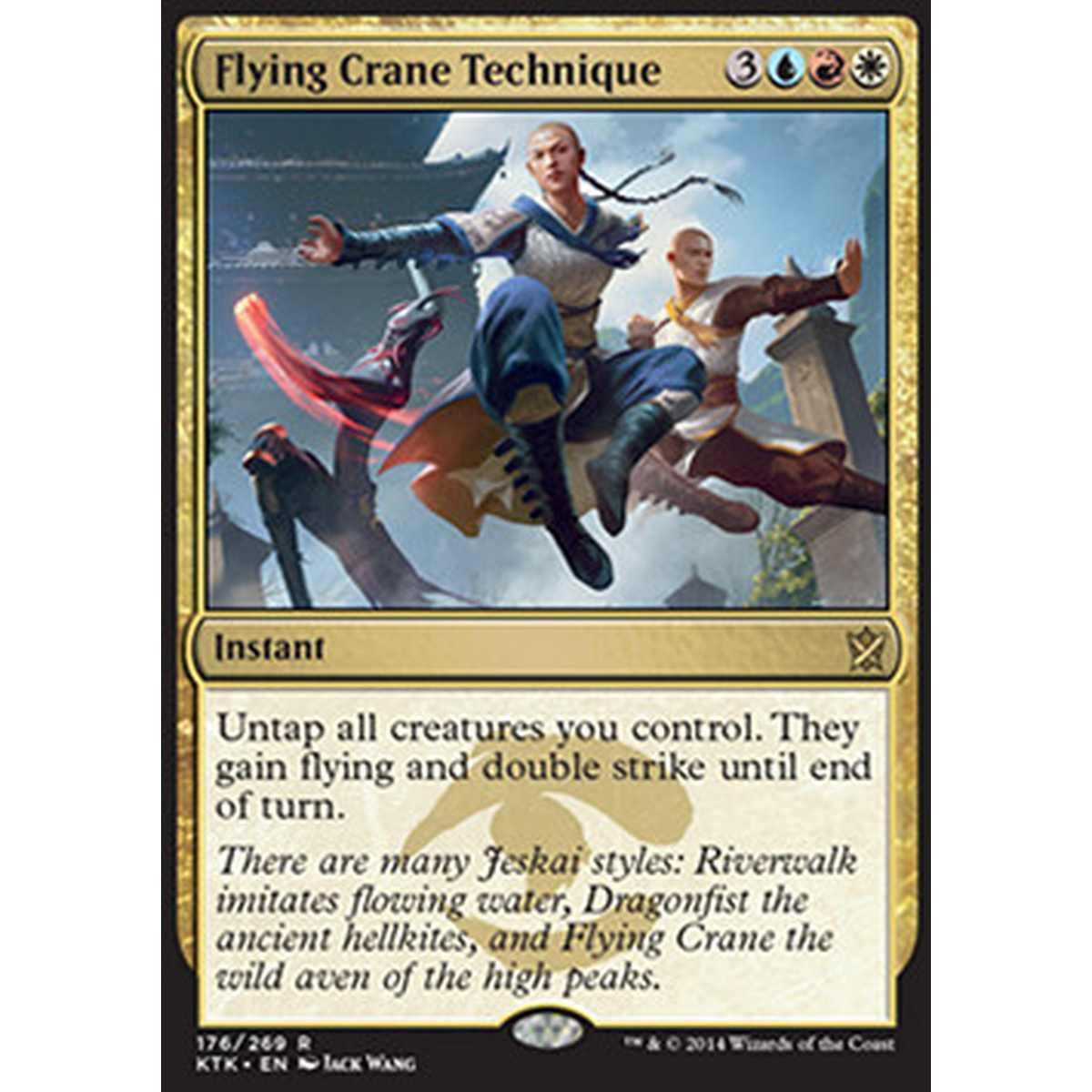 Flying Crane Technique - Tecnica della Gru in Volo - [KTK] [NM]