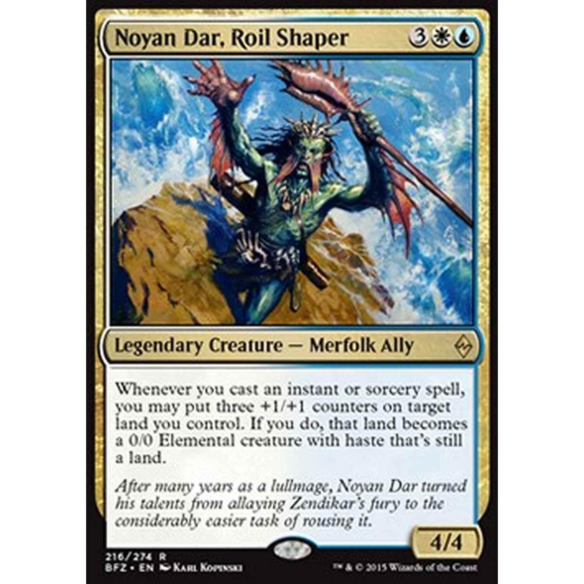 Noyan Dar, Roil Shaper - Noyan Dar, Plasmatore del Torbido - [BFZ] [NM]