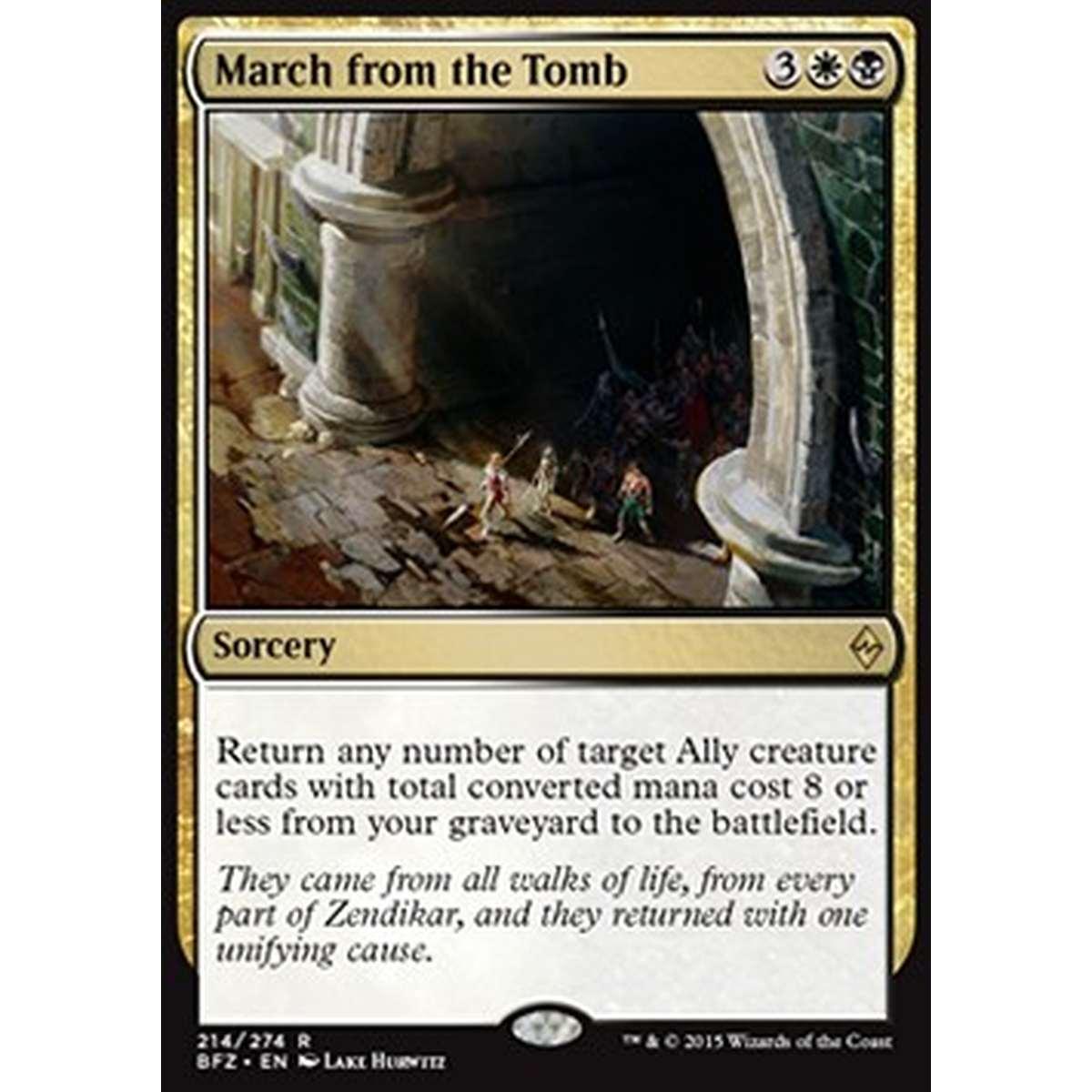 March from the Tomb - Marcia dal Sepolcro - [BFZ] [NM]
