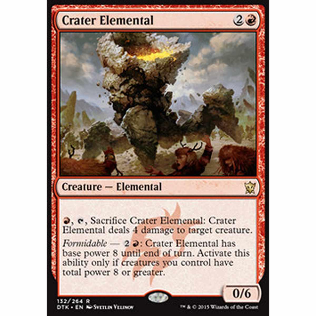 Crater Elemental - Elementale del Cratere - [DTK] [NM]