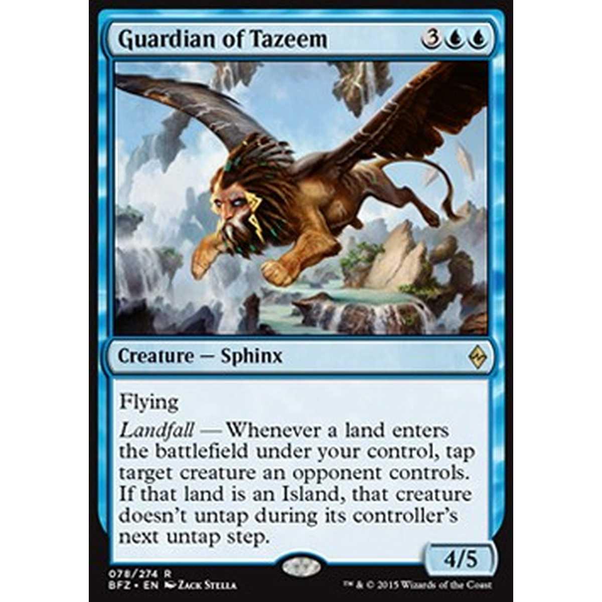 Guardian of Tazeem - Guardiano di Tazeem - [BFZ] [NM]