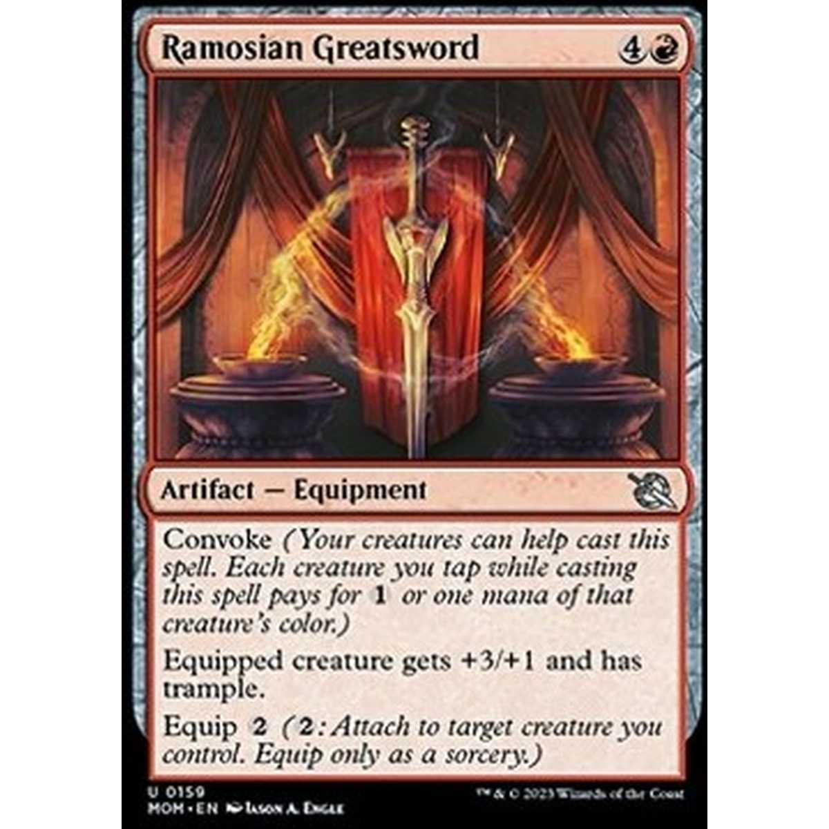 Ramosian Greatsword - Ramosian Greatsword - [MOM] [NM]