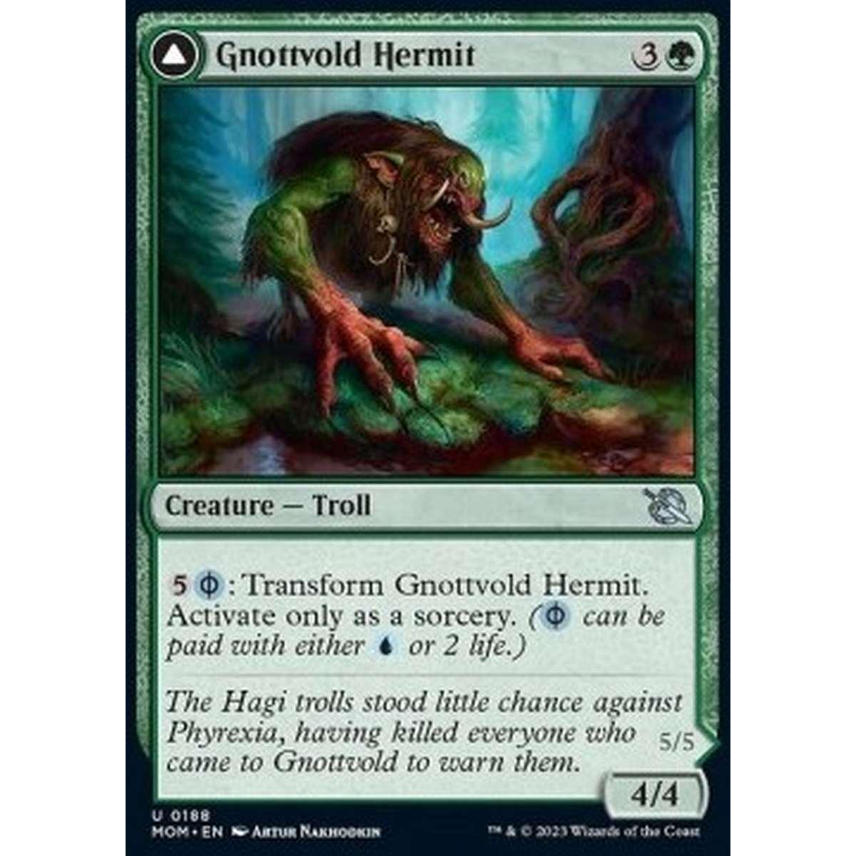 Gnottvold Hermit // Chrome Host Hulk - Gnottvold Hermit // Chrome Host Hulk - [MOM] [NM]