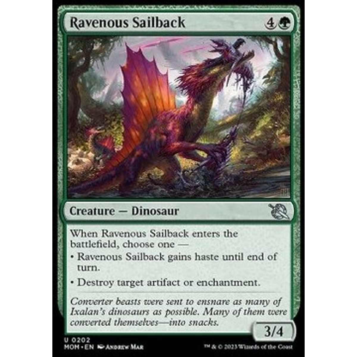 Ravenous Sailback - Ravenous Sailback - [MOM] [NM]