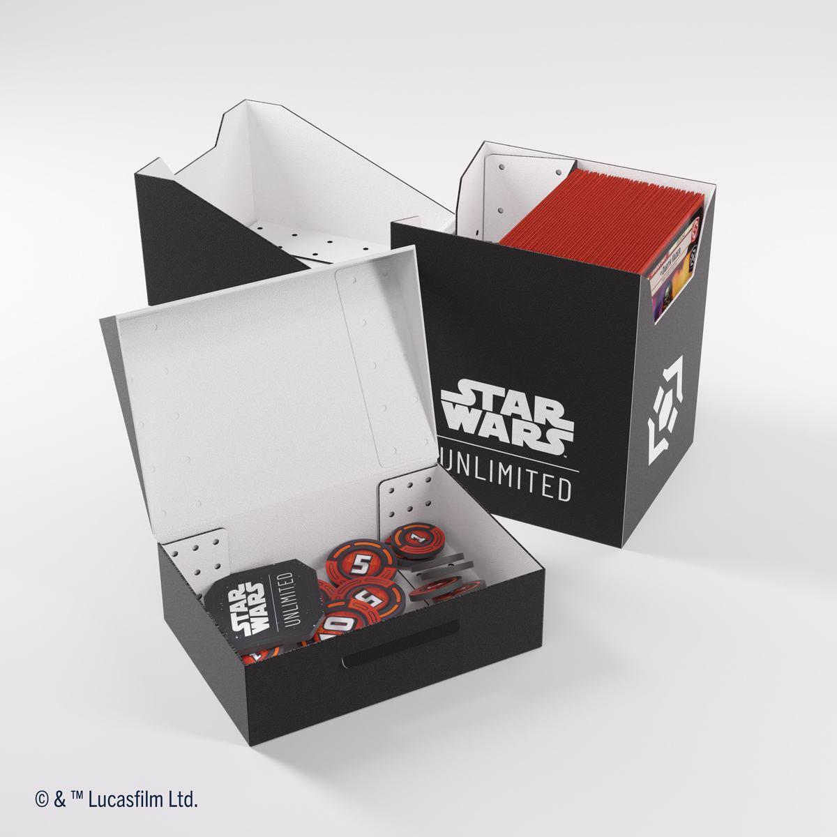 Deck Box Soft Crate Black / White - Star Wars Unlimited