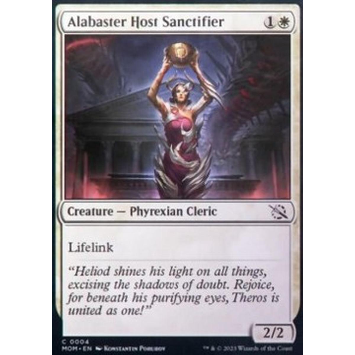 Alabaster Host Sanctifier - Alabaster Host Sanctifier - [MOM] [NM] [Foil]
