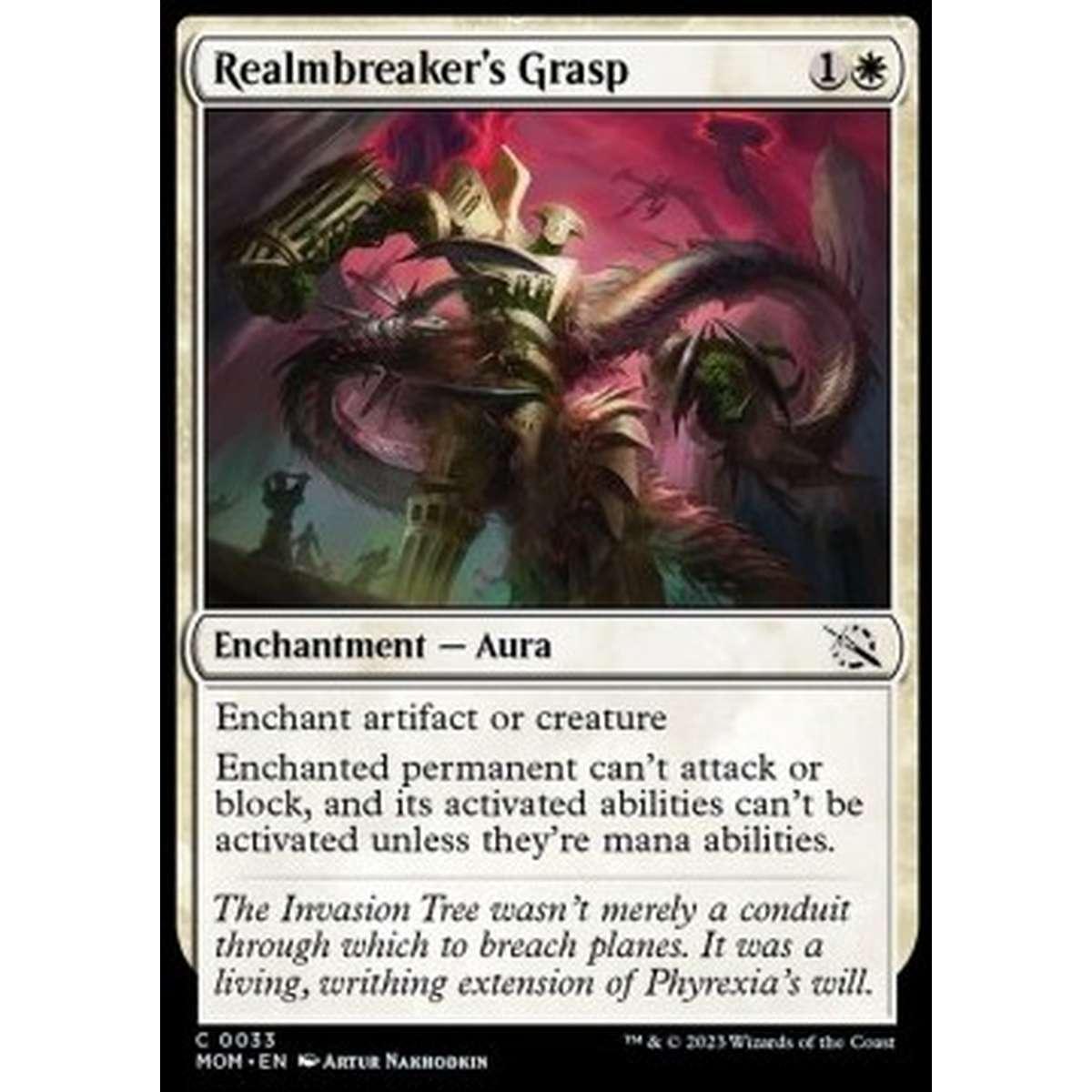 Realmbreaker's Grasp - Realmbreaker's Grasp - [MOM] [NM] [Foil]