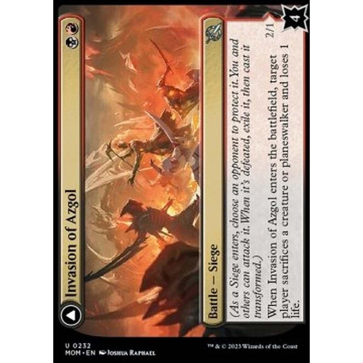 Invasion of Azgol // Ashen Reaper - Invasion of Azgol // Ashen Reaper - [MOM] [NM]