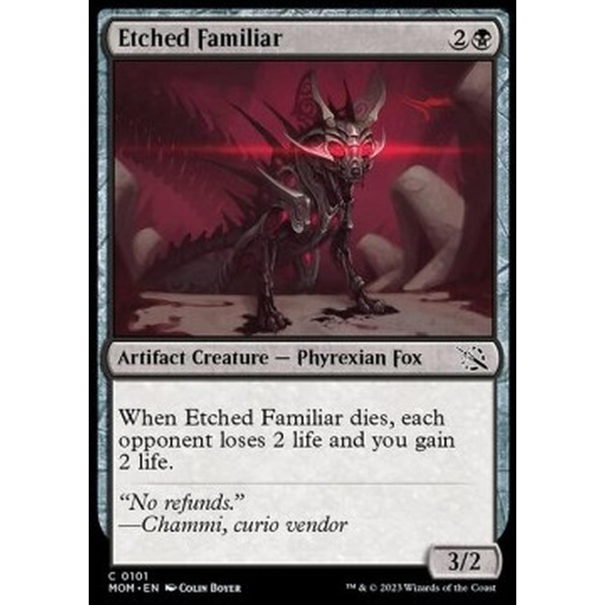 Etched Familiar - Etched Familiar - [MOM] [NM] [Foil]