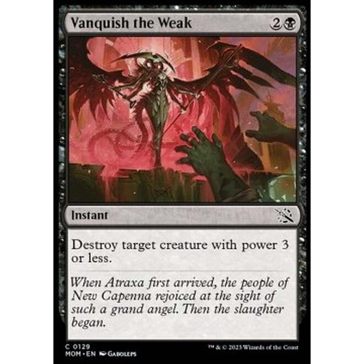 Vanquish the Weak - Vanquish the Weak - [MOM] [NM] [Foil]