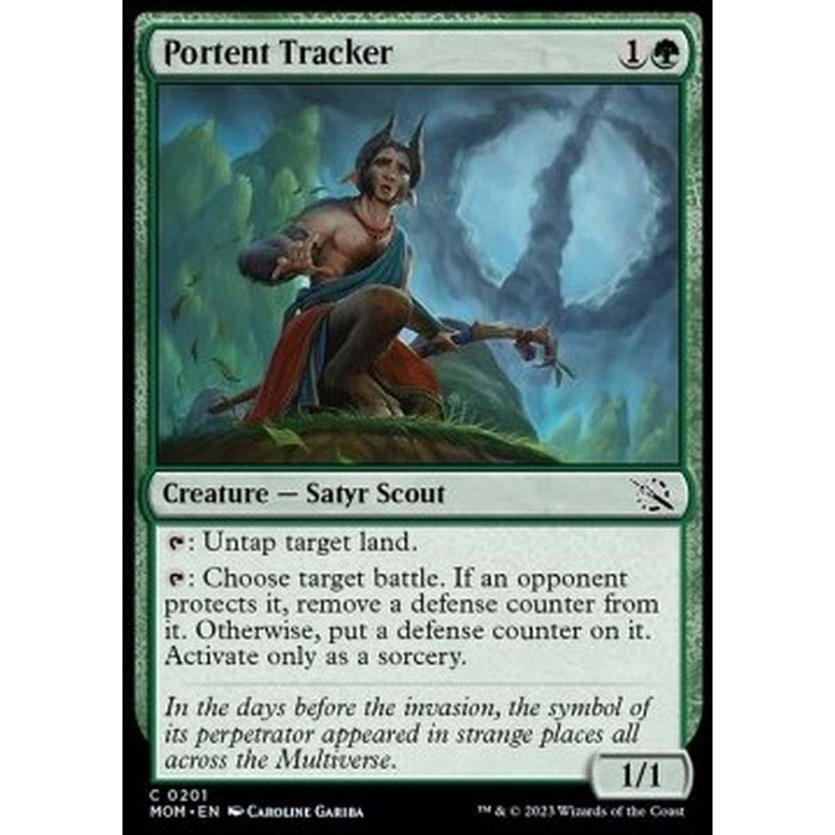 Portent Tracker - Portent Tracker - [MOM] [NM] [Foil]