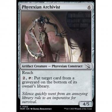 Phyrexian Archivist - Phyrexian Archivist - [MOM] [NM] [Foil]