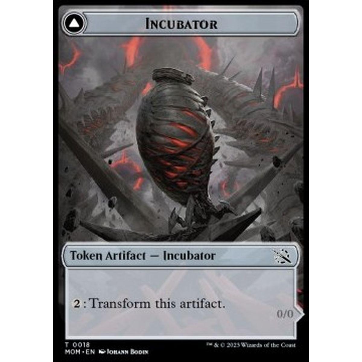 Incubator Token // Phyrexian Token (A 0/0) (V.3) - Incubator Token // Phyrexian Token (A 0/0) (V.3) - [XMOM] [NM]