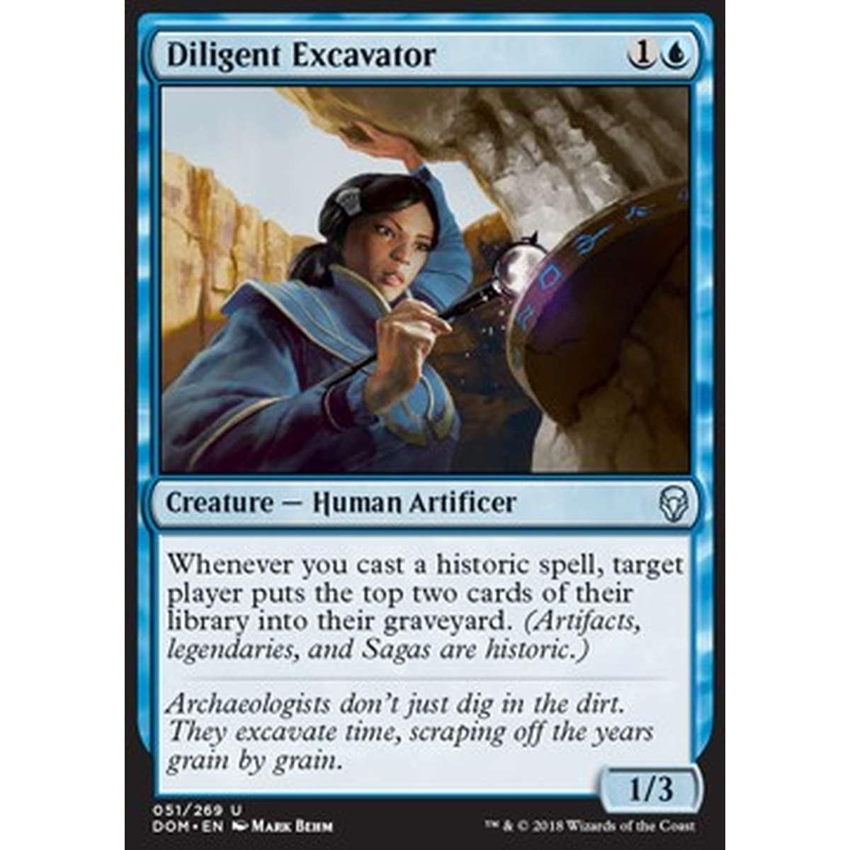 Diligent Excavator - Dissotterratrice Diligente - [DOM] [NM]