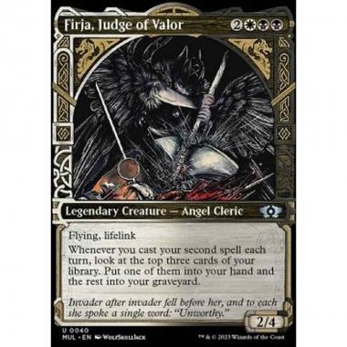 Firja, Judge of Valor (V.1) - Firja, Judge of Valor (V.1) - [MUL] [NM]