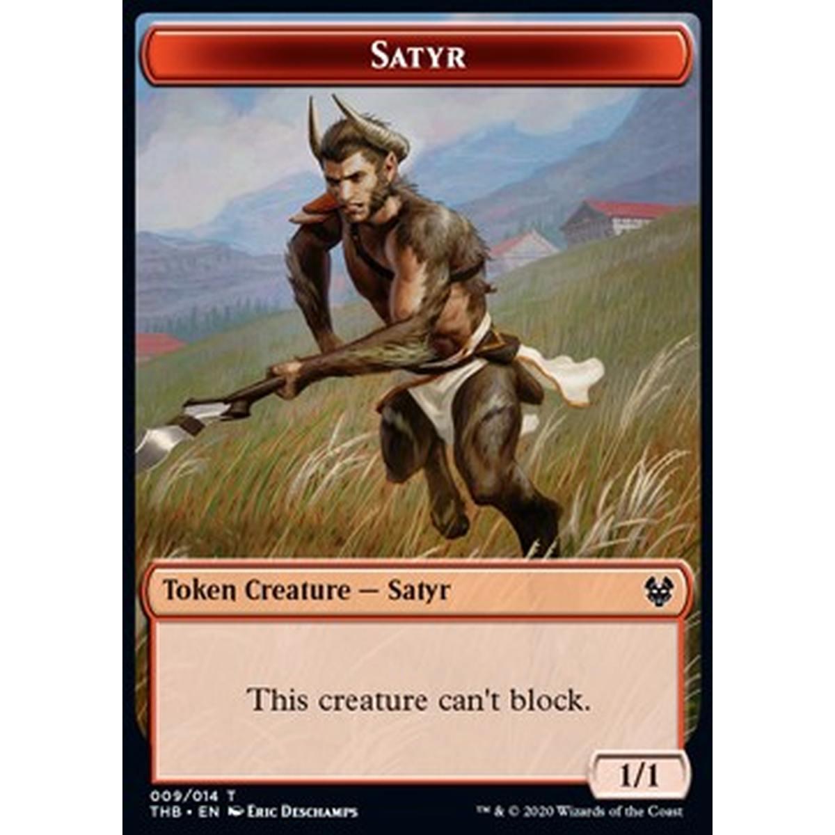 Satyr Token (Red 1/1) - Satyr Token (Red 1/1) - [XTHB] [NM]