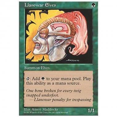Llanowar Elves - Llanowarelfen - [5ED] [GD]
