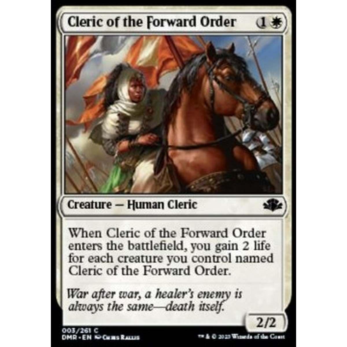 Cleric of the Forward Order - Cleric of the Forward Order - [DMR] [NM] [Foil]