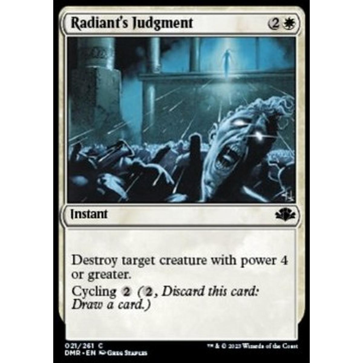 Radiant's Judgment - Radiant's Judgment - [DMR] [NM]