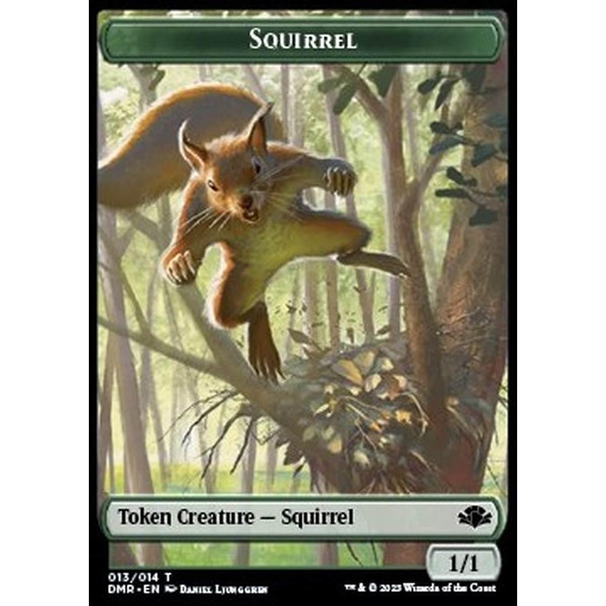 Squirrel Token (Green 1/1) - Squirrel Token (Green 1/1) - [XDMR] [NM]
