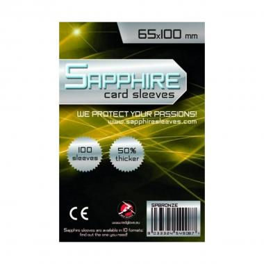 Sapphire Sleeves: 100 Bustine 65x100 mm