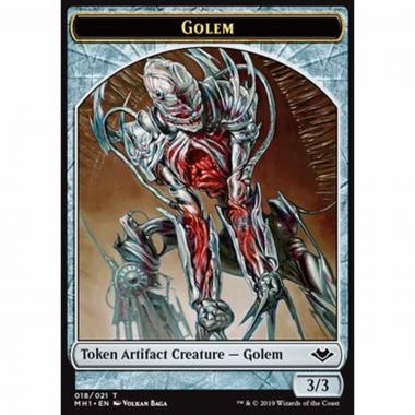 Golem Token (Artifact 3/3) - Golem Token (Artifact 3/3) - [MH1] [NM] [Foil]