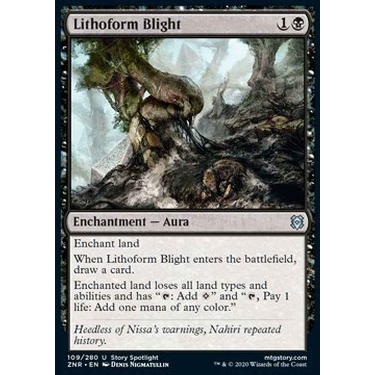 Lithoform Blight - Piaga Litomorfica - [ZNR] [NM]