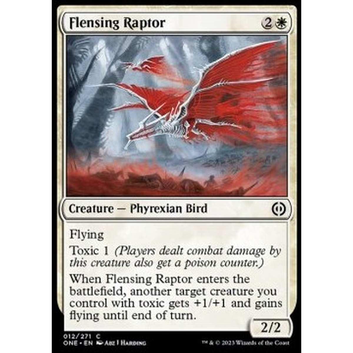 Flensing Raptor - Flensing Raptor - [ONE] [NM] [Foil]