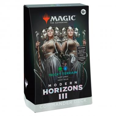 Modern Horizons 3 - Commander Deck "Tricky Terrain" ENG