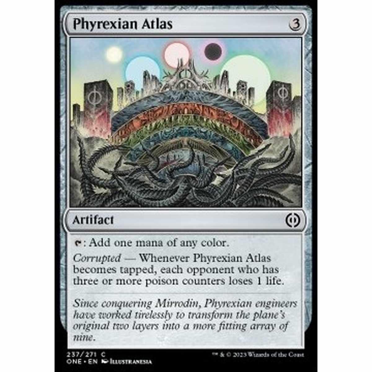 Phyrexian Atlas - Phyrexian Atlas - [ONE] [NM] [Foil]