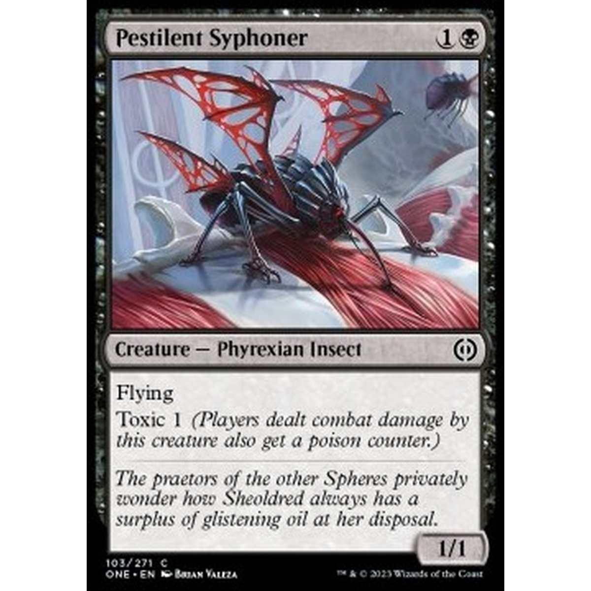 Pestilent Syphoner - Pestilent Syphoner - [ONE] [NM] [Foil]