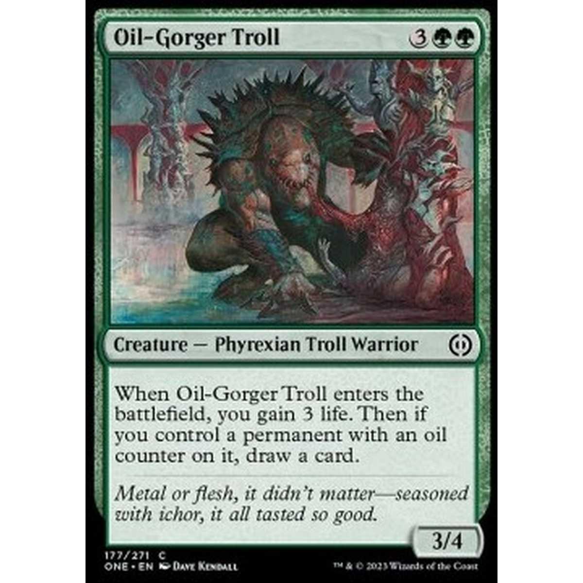 Oil-Gorger Troll - Oil-Gorger Troll - [ONE] [NM] [Foil]