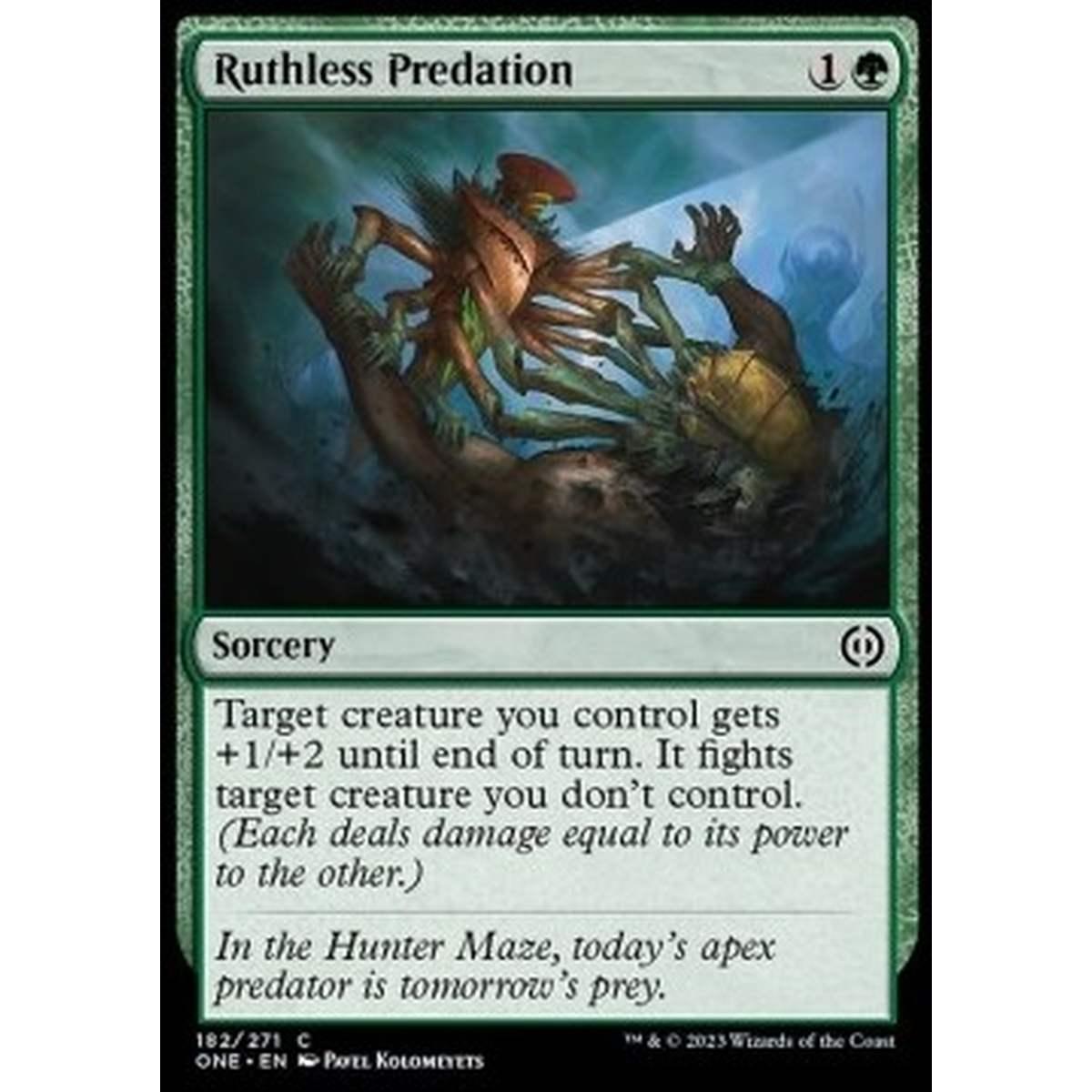 Ruthless Predation - Ruthless Predation - [ONE] [NM] [Foil]