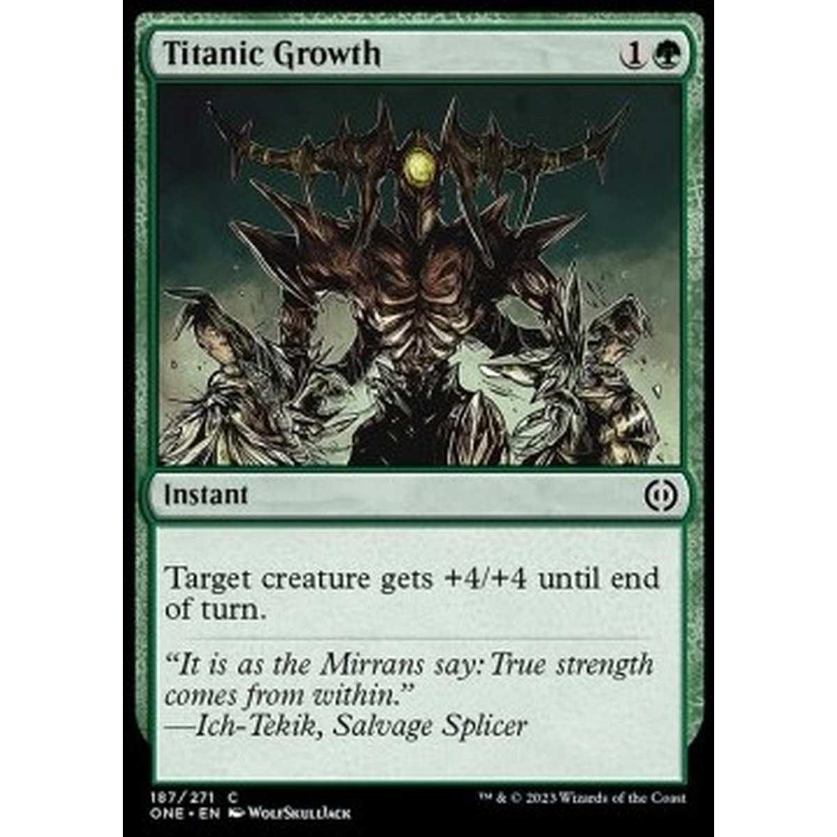 Titanic Growth - Titanic Growth - [ONE] [NM] [Foil]