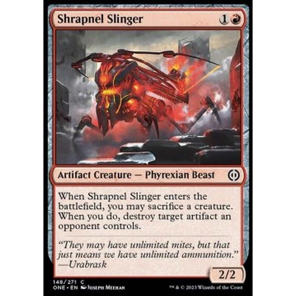 Shrapnel Slinger - Shrapnel Slinger - [ONE] [NM] [Foil]