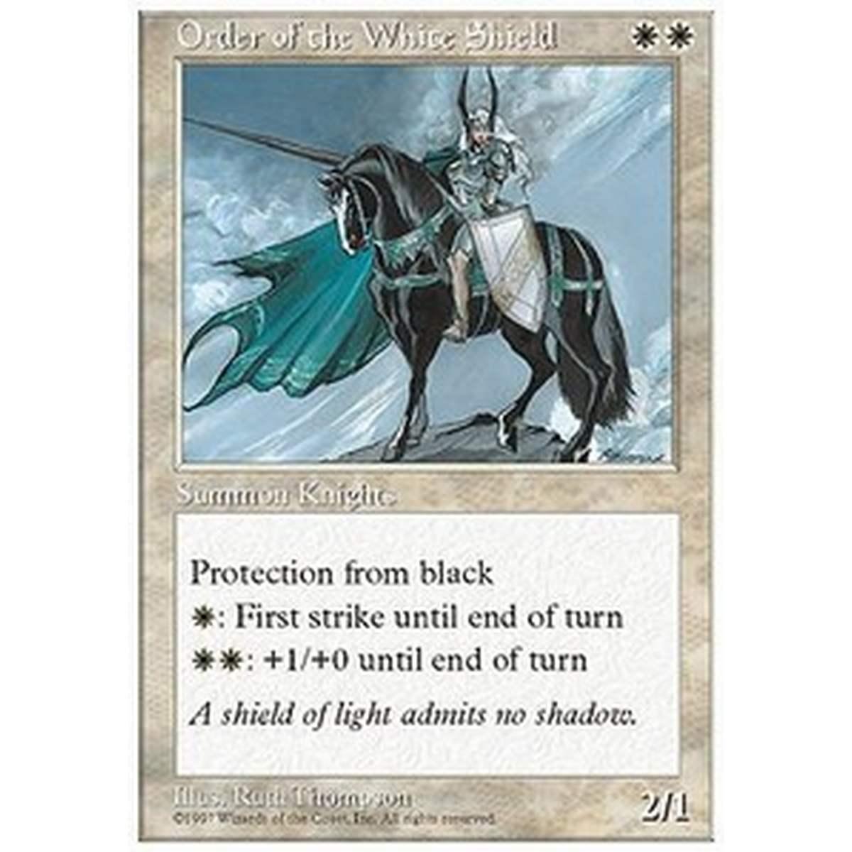 Order of the White Shield - Ordine dello Scudo Bianco - [5ED] [GD]