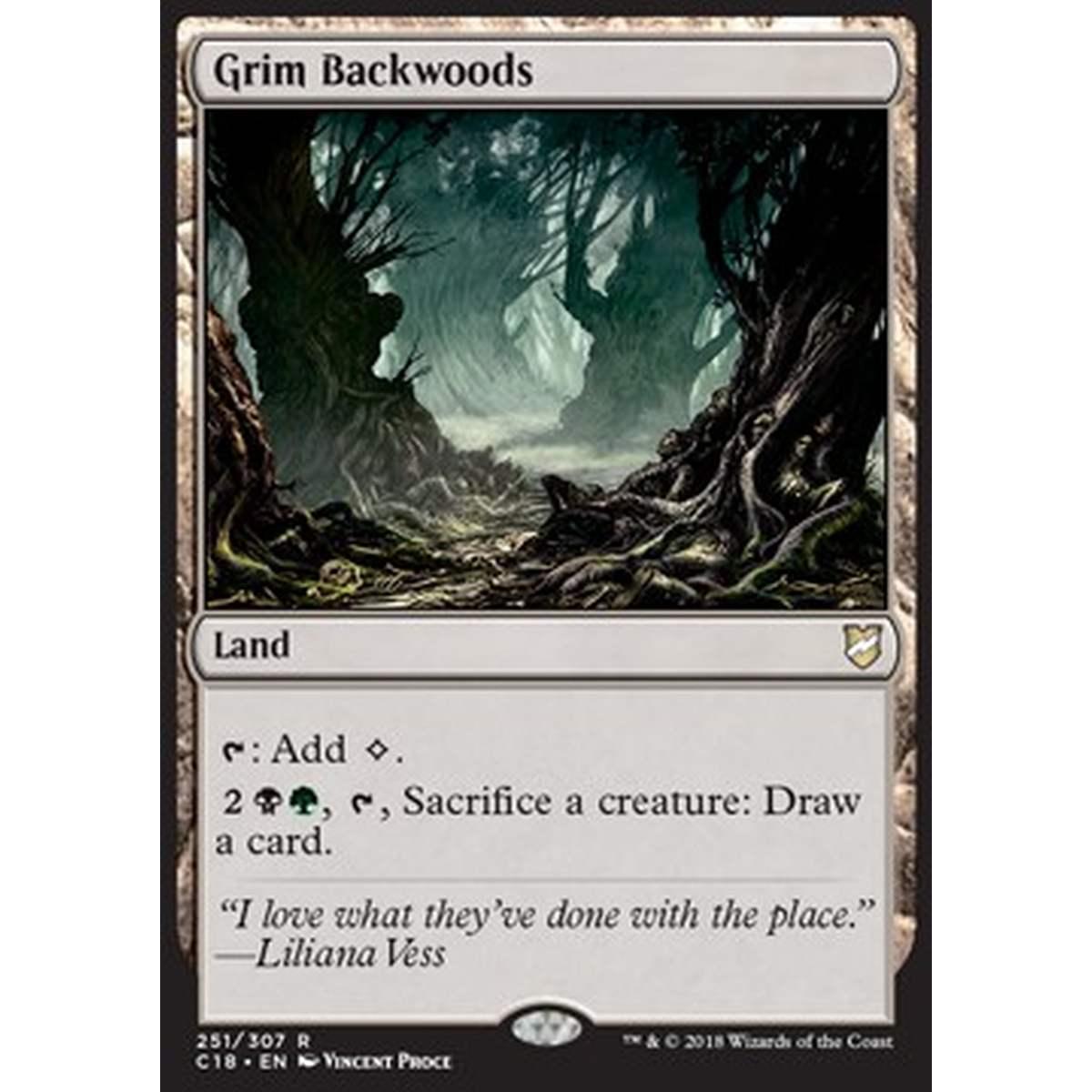 Grim Backwoods - Boscaglia Orrenda - [C18] [NM]
