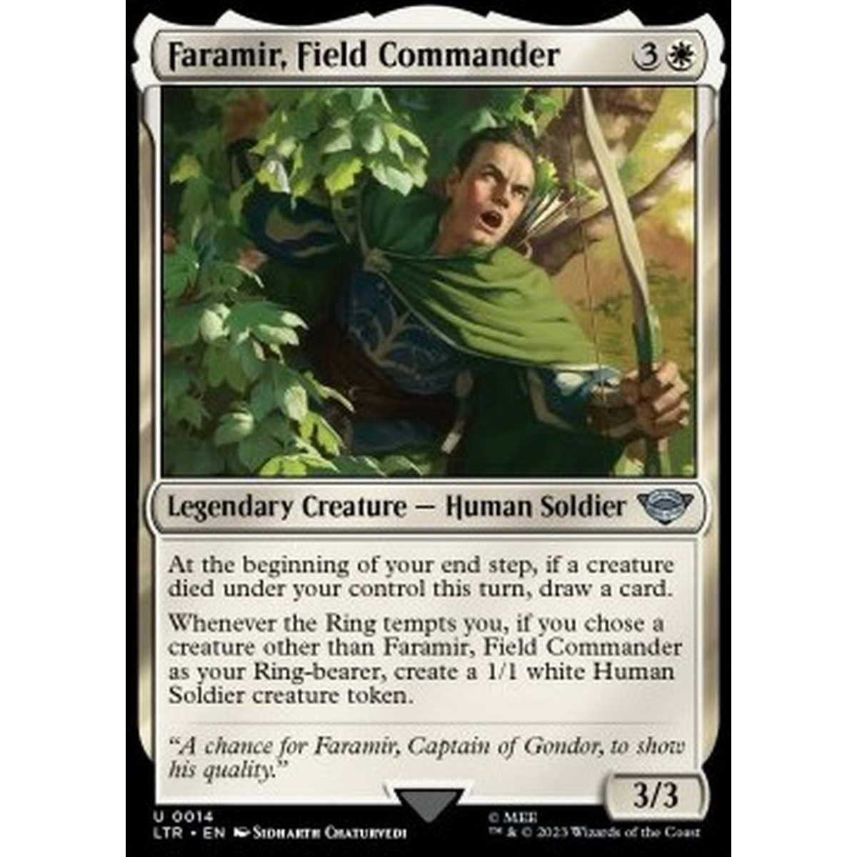Faramir, Field Commander - Faramir, Field Commander - [LTR] [NM]