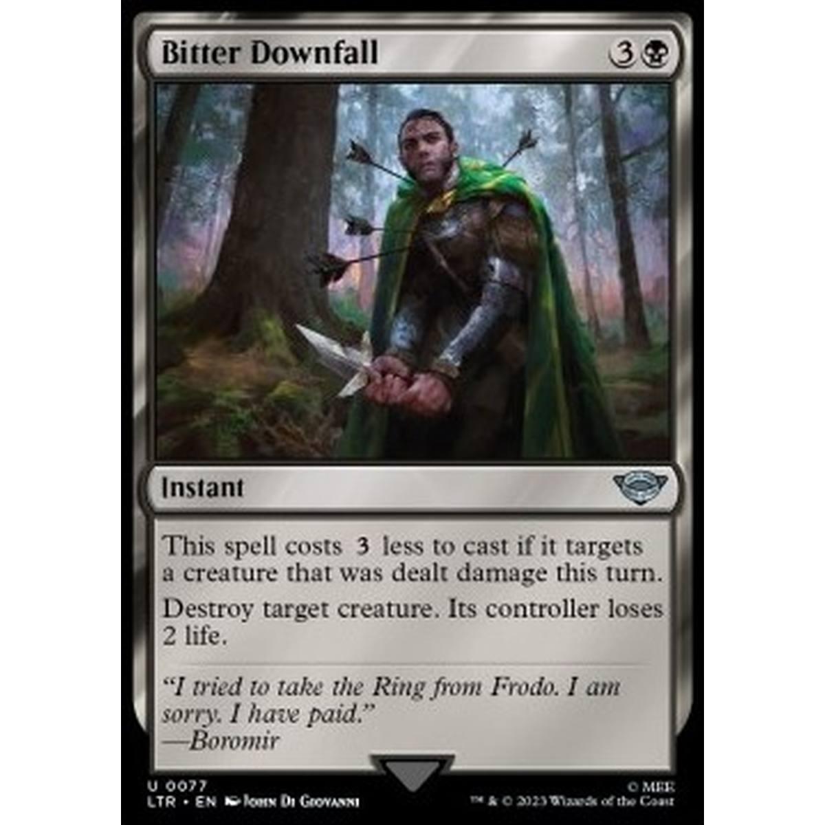 Bitter Downfall - Bitter Downfall - [LTR] [NM]