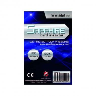 Sapphire Sleeves: 100 Bustine 59x92 mm