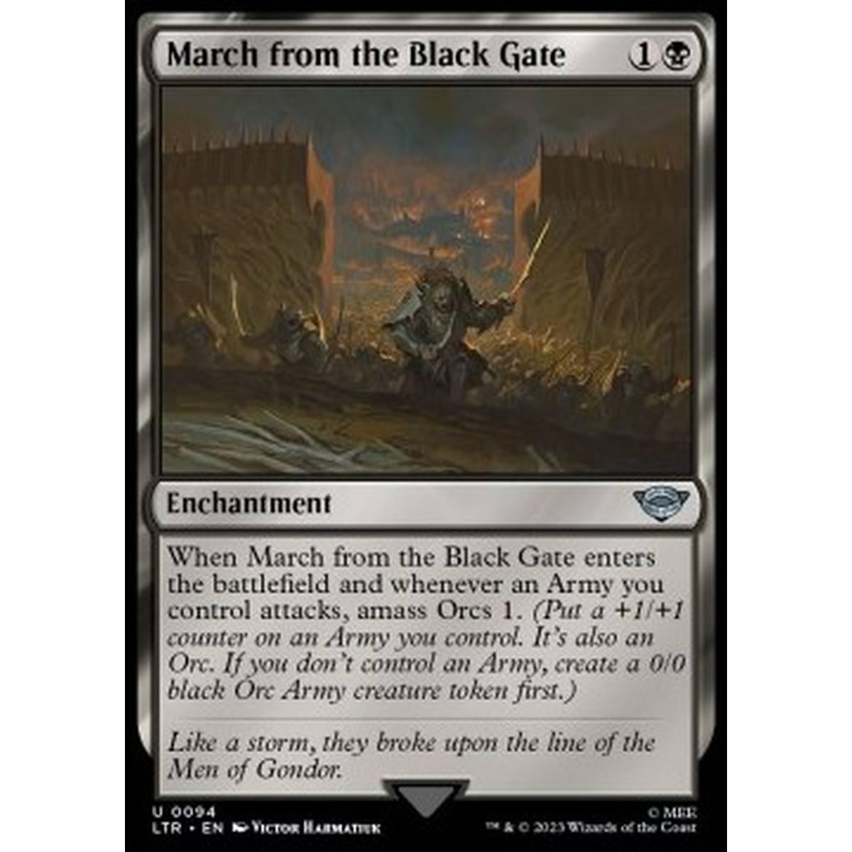 March from the Black Gate - March from the Black Gate - [LTR] [NM]
