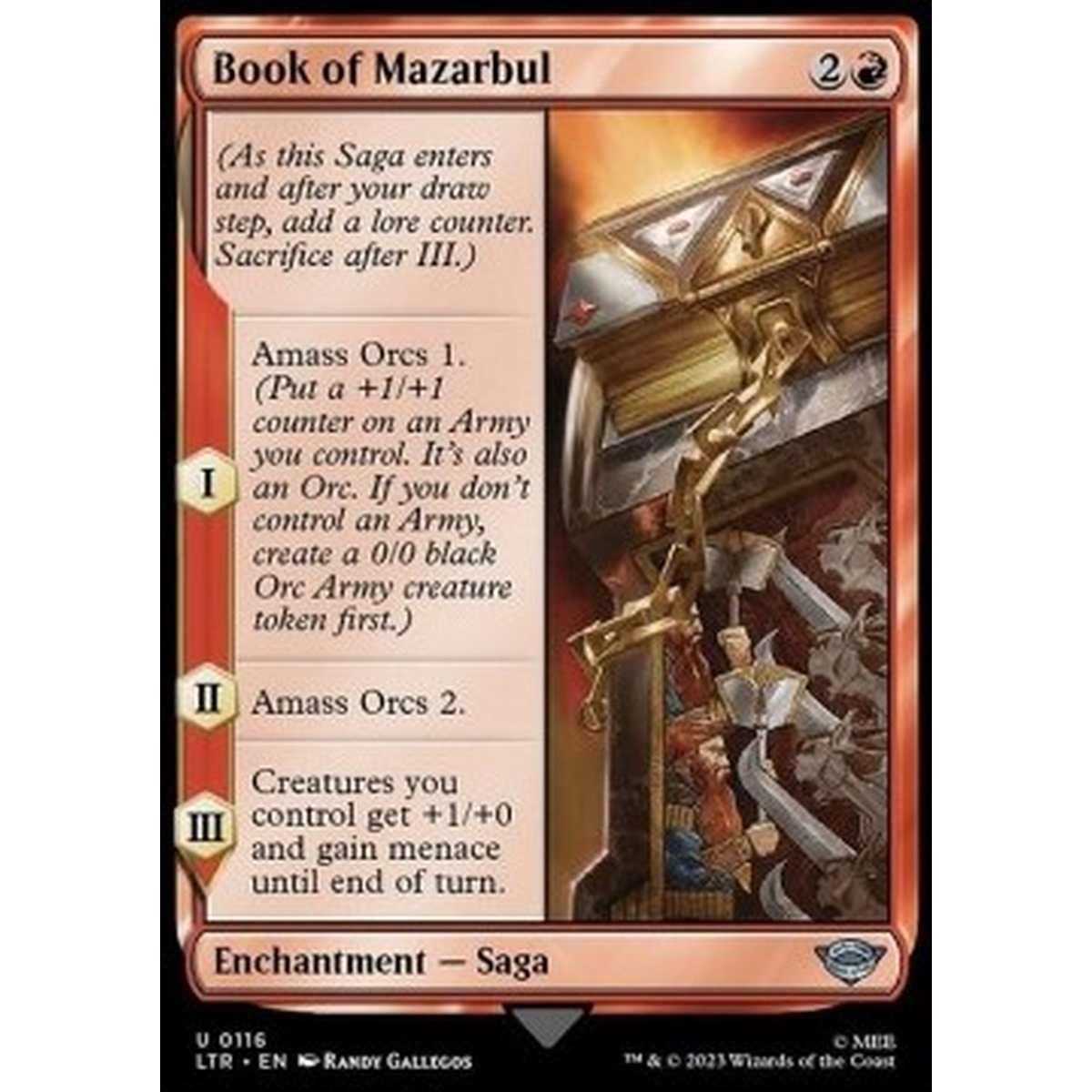 Book of Mazarbul - Book of Mazarbul - [LTR] [NM]