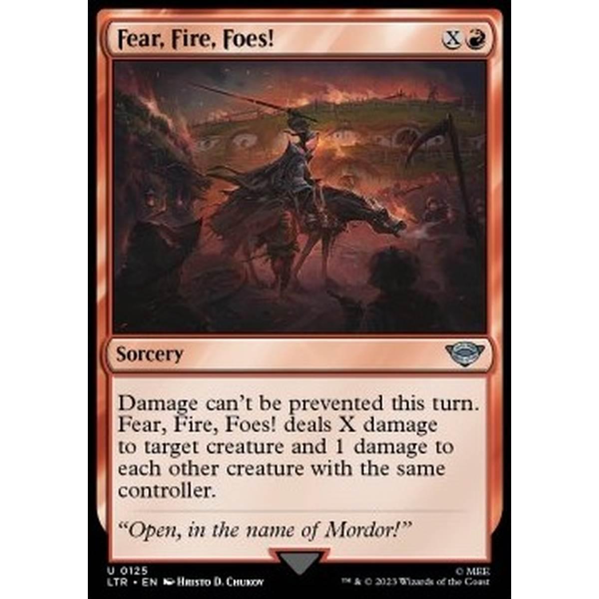 Fear, Fire, Foes! - Fear, Fire, Foes! - [LTR] [NM]
