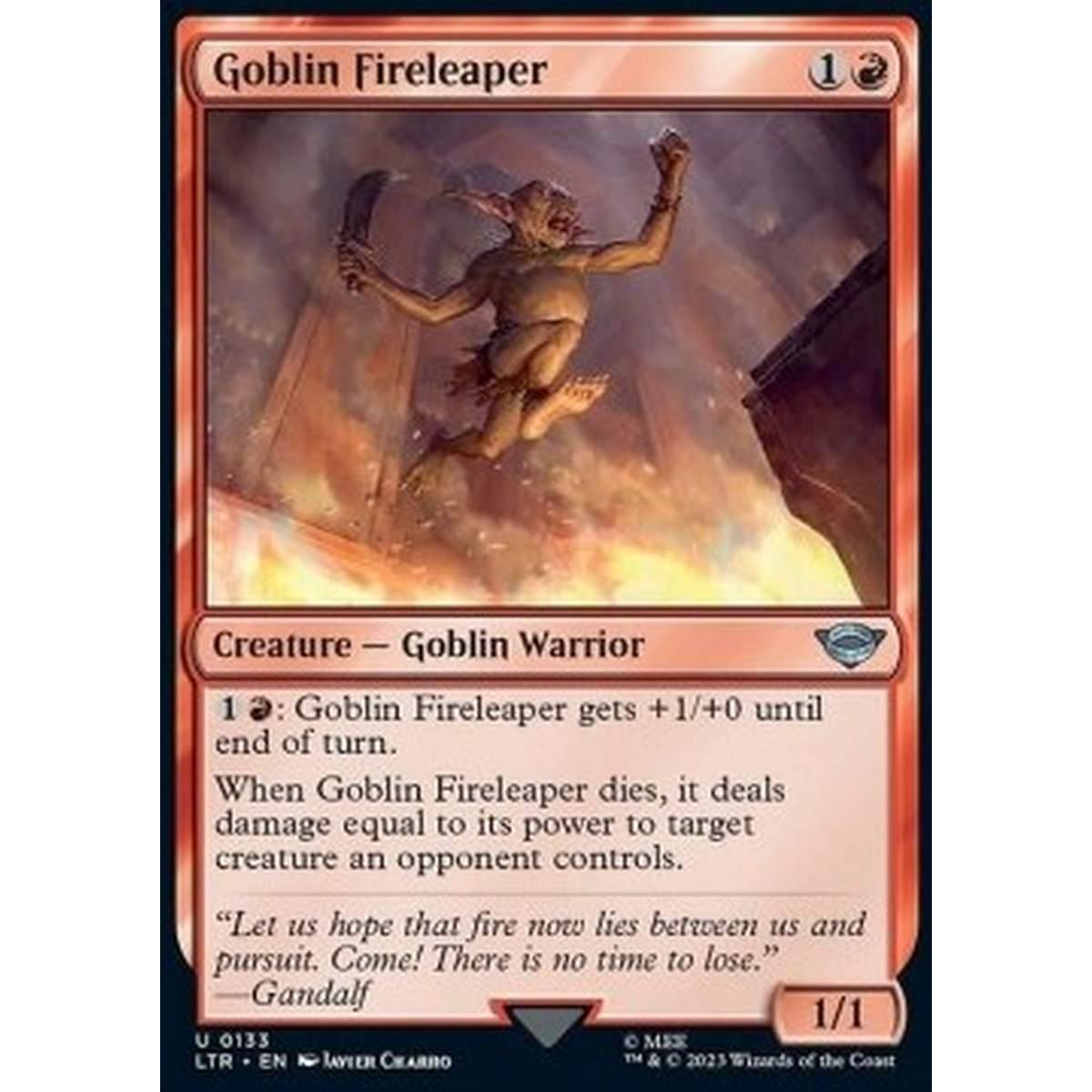 Goblin Fireleaper - Goblin Fireleaper - [LTR] [NM]